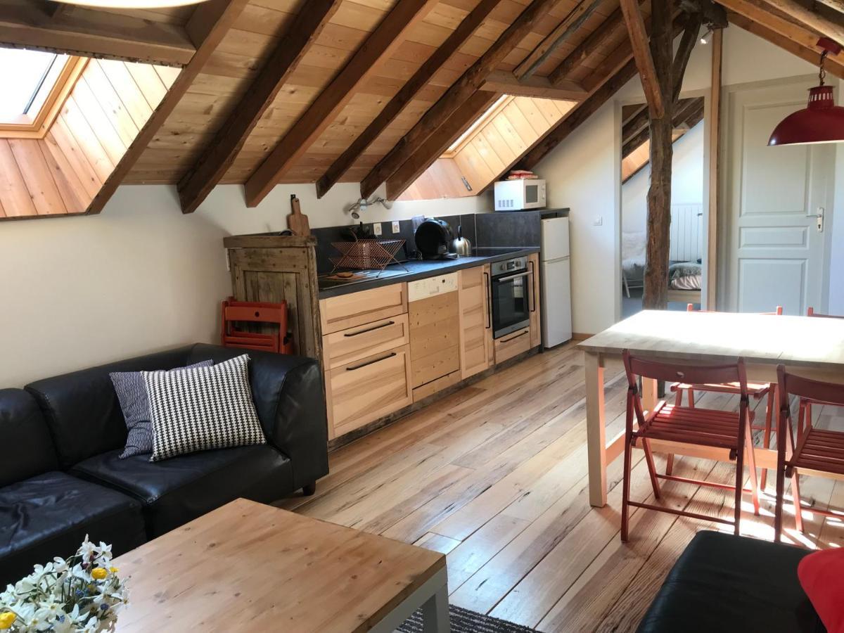 Appartement Duplex Avec Jardin Attenant บรีอองซง ภายนอก รูปภาพ
