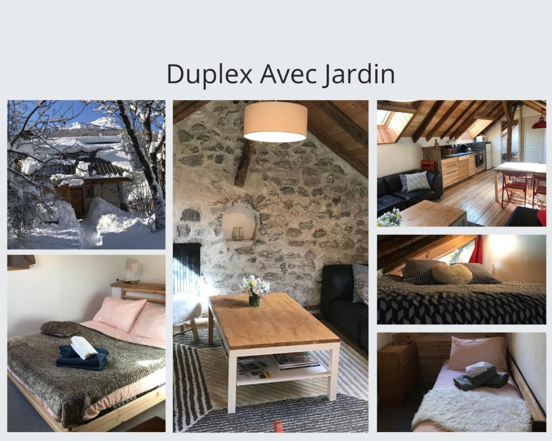 Appartement Duplex Avec Jardin Attenant บรีอองซง ภายนอก รูปภาพ