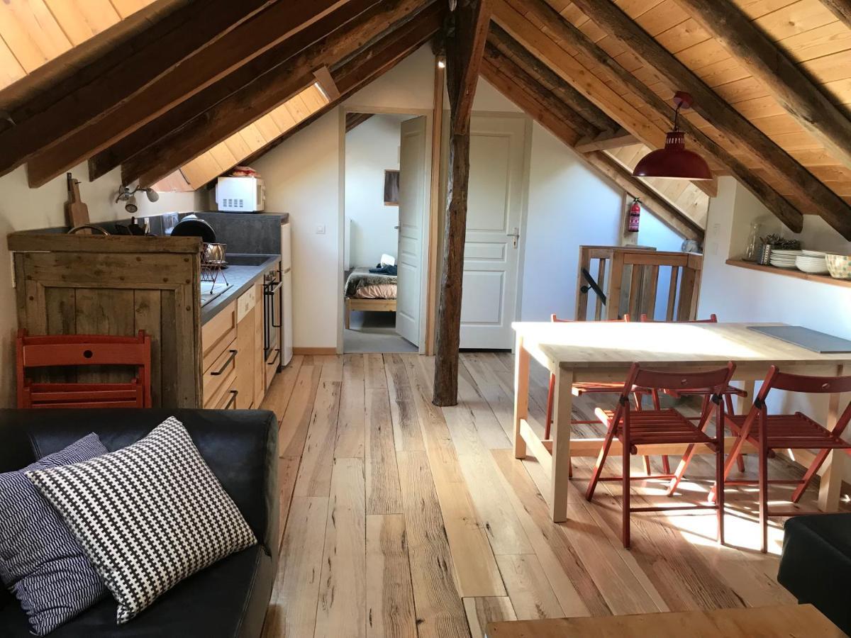 Appartement Duplex Avec Jardin Attenant บรีอองซง ภายนอก รูปภาพ
